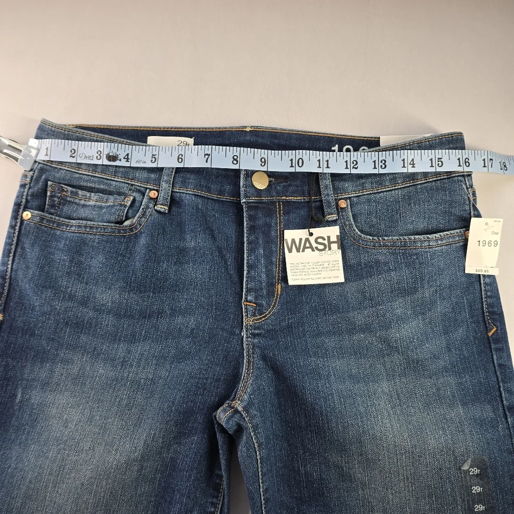 Gap 1969 Sexy Boot Jeans Medium Rinse Womens Size 29 NWT - Picture 5 of 12